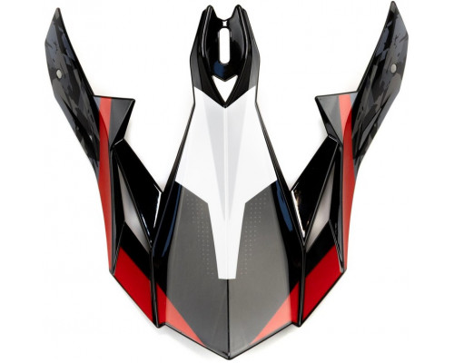 Козырек для шлема AIM RH855, FXR Helium Race Carbon Terrain Black/Red