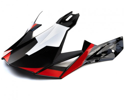 Козырек для шлема AIM RH855, FXR Helium Race Carbon Terrain Black/Red