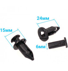AT-04025 SPI Клипса Пластиковая Для Polaris 7661855