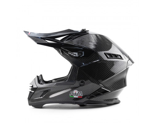 Шлем карбоновый AiM RH855 Carbon 3K Black Glossy (2XL)