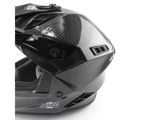 Шлем карбоновый AiM RH855 Carbon 3K Black Glossy (2XL)