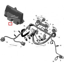 420666935 Блок Управления Двигателем Для Ski Doo SKANDIC, EXPEDITION 900 ACE 420666194