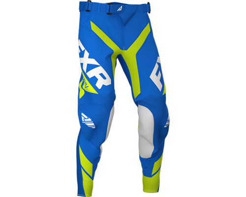 Штаны для мотокросса FXR Revo MX Blue/Hi-Vis/White 203340-4065 (36)