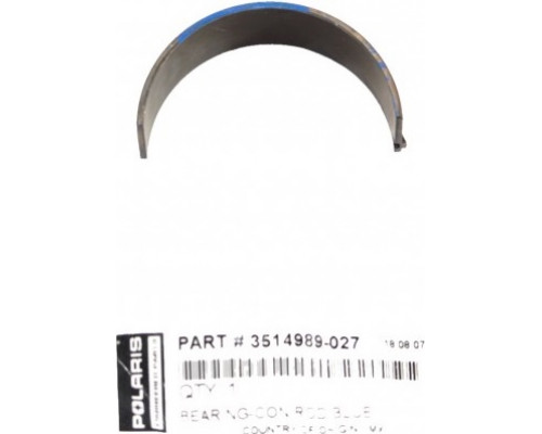 3514989-027 Вкладыш Шатунный Синий Для Polaris 3514645-027