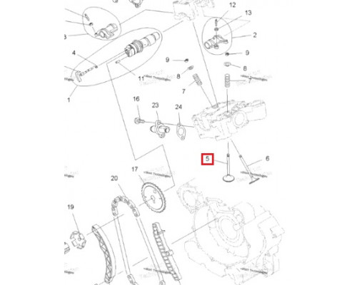 AU-09191I SPI Впускной Клапан Двигателя Для Polaris SPORTSMAN 550 3090118