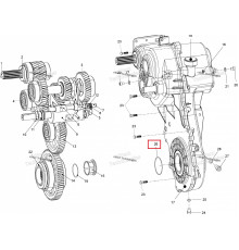 619230048 Кольцо Уплотнительное Для КПП Для Ski Doo SKANDIC, EXPEDITION