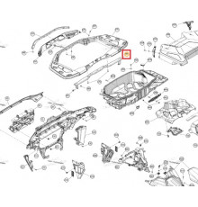 705211757 Усилитель Переднего Багажника Для BRP Can Am Outlander G3
