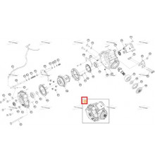 705403819 Редуктор Передний В Сборе Для BRP Can Am OUTLANDER G3
