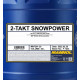 1445 MANNOL SNOWPOWER Моторное Синтетическое 2Т Двухтактное Масло 20 Литров