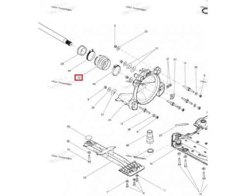 003-101-01 WSM Гофра Вала Водомета Для BRP Sea Doo 271001422, 271001933