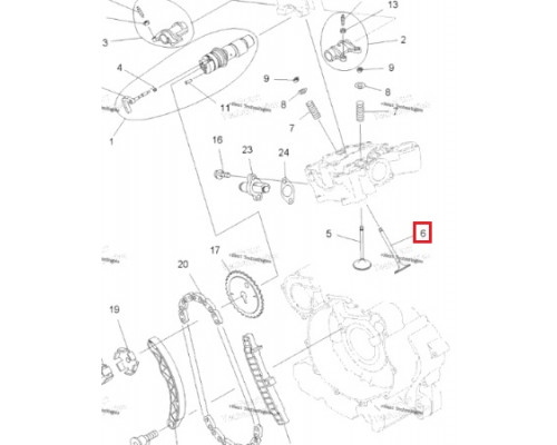 AU-09191E SPI Выпускной Клапан Двигателя Для Polaris Sportsman 550 3090119