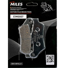 E1M0007 MILES Колодки Тормозные Передние Для HUSQVARNA, KTM 77713030000, GAS GAS, FA181, MCB648SI, GM-07031S