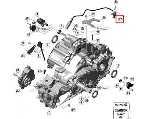 420265727 Датчик Скорости Для BRP Can Am 420265621, 420265622, 420265624, 420265625, 420265626, 420265629, 420265722, 420265723, 707000745