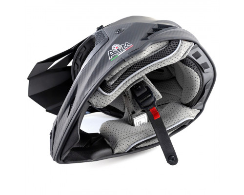 Шлем карбоновый AiM RH855 Carbon 3K Black Matt 