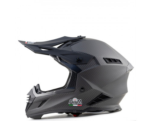 Шлем карбоновый AiM RH855 Carbon 3K Black Matt 