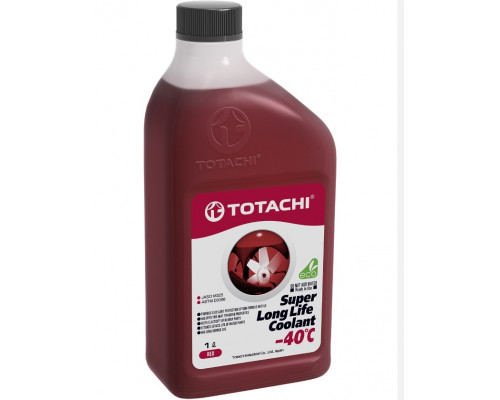 41801 TOTACHI Антифриз SUPER LONG LIFE COOLANT Red -40C Красный 1 Литр