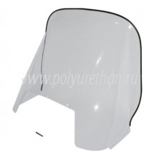 50-44-417Pc ПОЛИУРЕТАН Ветровое Стекло 48 СМ Толщина 2 ММ Для Yamaha Bravo 250 80J-77210-10-00, 80J-77210-10-XX, 86D-77210-00-00
