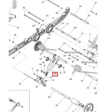 503193118 Рычаг Задней Подвески Черный Для Ski Doo