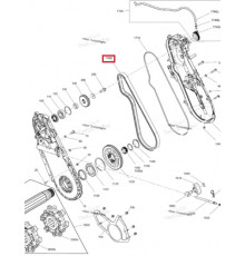 504153759 Цепь КПП 116 Звеньев Для Ski Doo Gen4