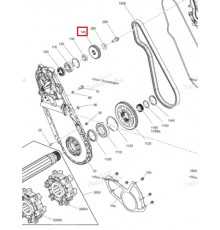 504154188 Звезда КПП 21 Зуб Для Ski Doo Gen4