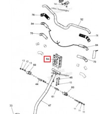 506152651 Проставка Руля 130 ММ Черная Для Ski Doo SUMMIT, FREERIDE 506152806