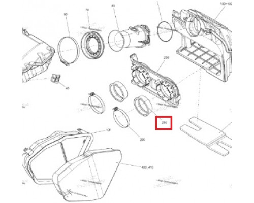 508000501 Патрубок Карбюратора Для Ski Doo