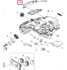 508000698 Фильтр Воздушный Для Ski Doo Tundra