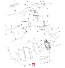 509000787 Радиатор Охлаждения Двигателя Для Ski Doo Expedition, Skandic