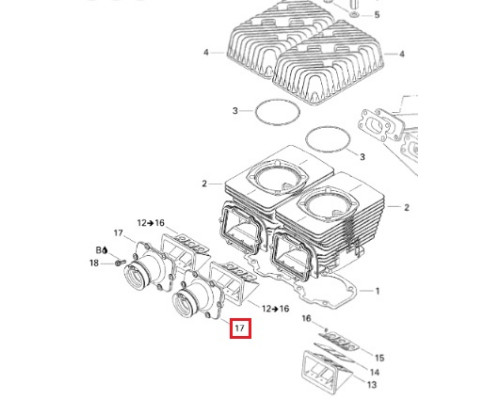 07-102-02 SPI Впускной Патрубок Карбюратора Для Ski Doo 420867300