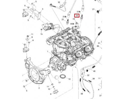512060029 Свеча Зажигания NGK 3972 BR8ECS Для Ski Doo SDI
