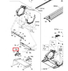 518325949 Крепеж Рамы Правый Для Ski Doo Tundra