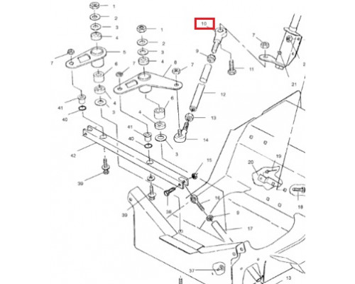 08-102-02 SPI Рулевой Наконечник Для Polaris 7060124, 7060164