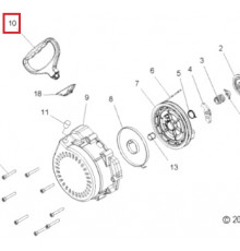5435154-070 Ручка Ручного Стартера Для Polaris