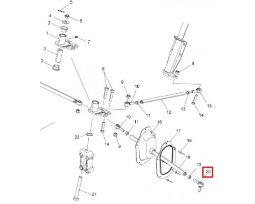 08-102-11 SPI Рулевой Наконечник Для Polaris 7060161, 7060174