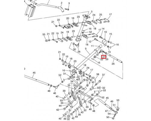 08-104-18 SPI Рулевой Наконечник Для Yamaha 8CR-23847-00-00