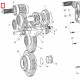 619230009 Вал КПП Верхний Для Ski Doo Expedition, Skandic