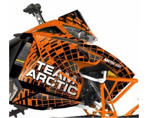 6639-743 Комплект Наклеек Капота Для Arctic Cat