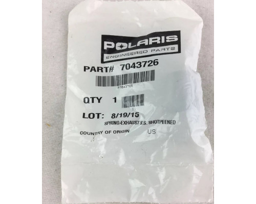 7043726 Пружина Выхлопной Системы Для Polaris 7042332