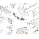 705002886 Корпус фары правый Commander 800/1000 705002886