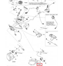710001497 Фара Левая Для BRP Can Am Outlander 710000641