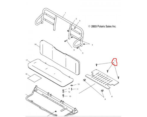 7517916 SCR-1/4-20x3/4-TR/TX