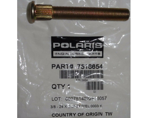 7518654 Шпилька Передней Ступицы Колеса Для Polaris RZR 570, 800