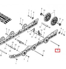 7519198 Болт Задней Подвески Для Polaris