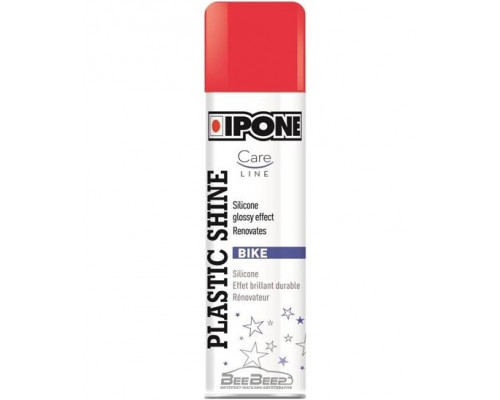 800665 IPONE Очиститель пластиковых поверхностей мотоцикла PLASTIC SHINE 250 мл
