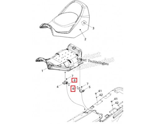 293150104 Заклепка Аналог Для Ski Doo