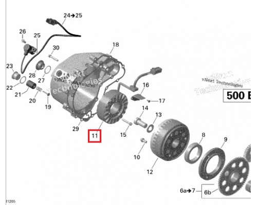 AT-01473 SPI Статор Для BRP Can Am 420685630, 420685631, 420685632
