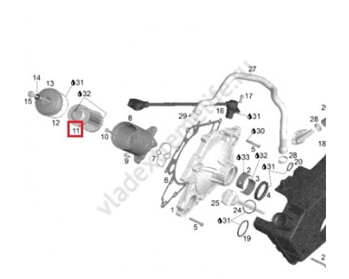 AT-07061 SPI Масляный Фильтр Для Ski Doo 420956741, 420956740, 711956740