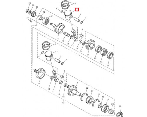 09-817999 SPI Мембрана RAVE Клапана Для Ski Doo 420260729