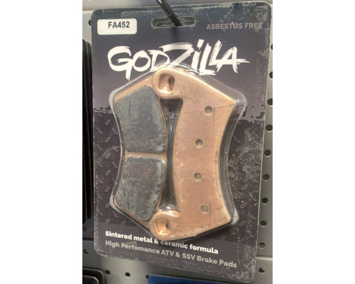 FA452 GODZILLA Тормозные Колодки Для Polaris 2203747, 2205949