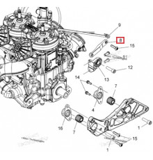 1019944 Крепление Двигателя Для Polaris AXYS